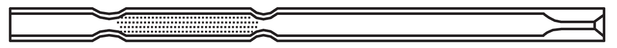 Toon details voor Tapered Focus Liner for Split/Splitless for injection onto the glass wool Afbeelding van Tapered Focus Liner for Split/Splitless for injection onto the glass wool