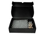 Show details for 10.0 ml headspace vial with Aluminum Cap, plain, 10.0 mm centre hole Picture of 10.0 ml headspace vial with Aluminum Cap, plain, 10.0 mm centre hole