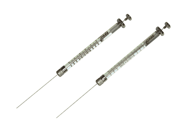 Afbeelding van Syringe; 5 µl; removable needle; 70 mm needle length; side hole dome needle tip