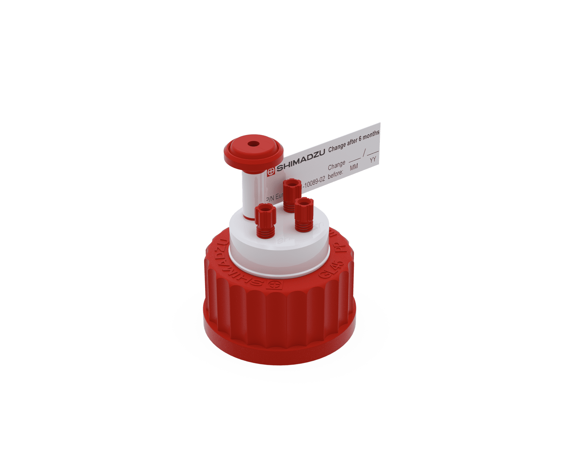 Toon details voor SH-Solvent Cap 3 Lines, GL45 Afbeelding van SH-Solvent Cap 3 Lines, GL45