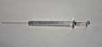 Toon details voor Syringe; 10 µl; gas tight;fixed needle;26G;50mm needle length;beveled tip;PTFE plunger Afbeelding van Syringe; 10 µl; gas tight;fixed needle;26G;50mm needle length;beveled tip;PTFE plunger