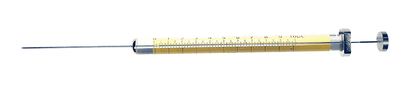 Afbeelding van Syringe; 10 µl; fixed needle; 23G; 42 mm needle length; cone tip
