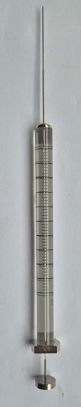Afbeelding van Syringe; 5 µl;fixed needle;23-26G;42mm needle length;cone tip;Metal
